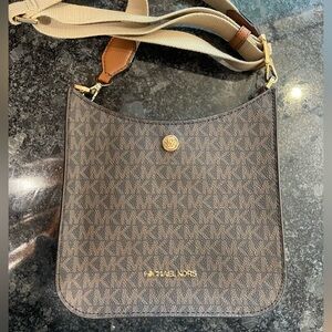 Michael Kors Tan Leather Crossbody
